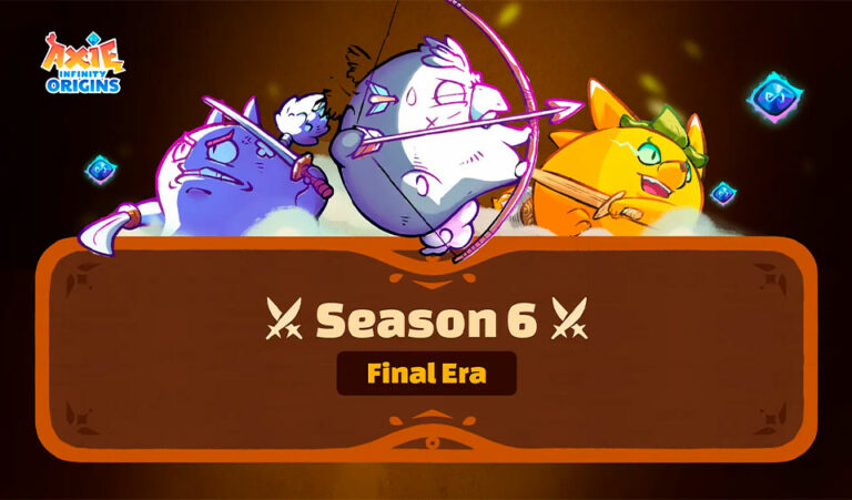 Axie Infinity: Origins Season 6 Final Era is Live