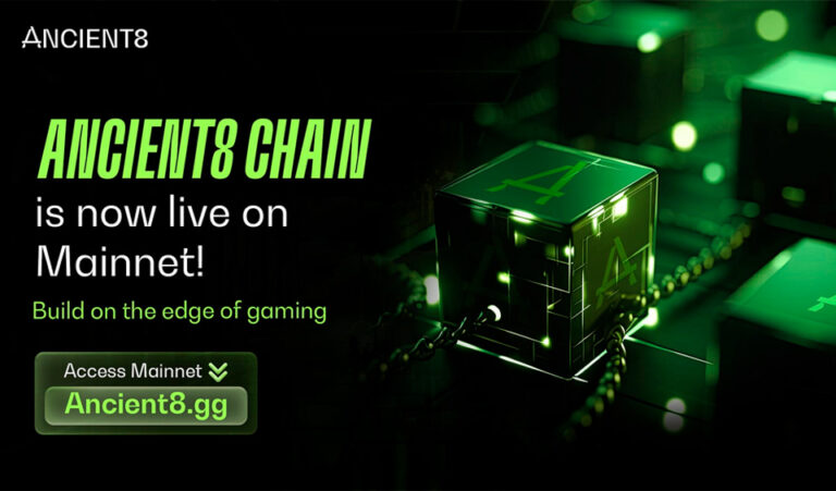 Ancient8, a Gaming Ethereum L2 Blockchain, launched its Mainnet