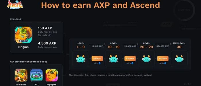 Details of the Axie Infinity Experience Points