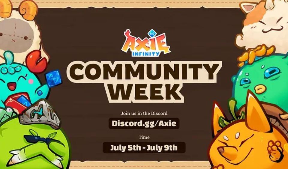 Axie Infinity Community Week Set for July 5th