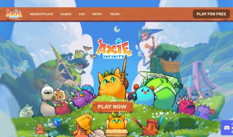 Axie Infinity New Website