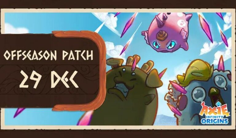 Axie Infinity Offseason Patch