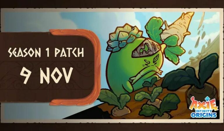 Axie Infinity Season 1 Update Patch