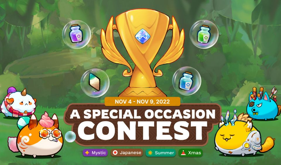 Axie Infinity Special Occasion Contest