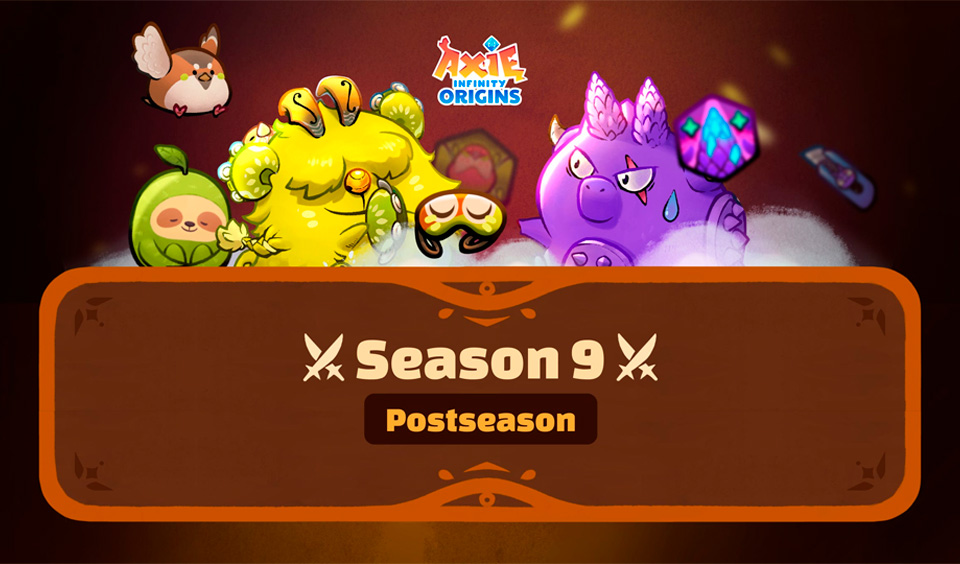 Axie Infinity Origins S9 Postseason Begins this Week