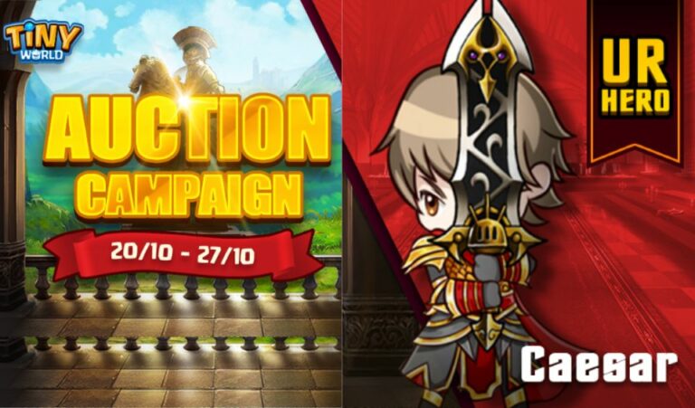 Caesar Hero Auction Campaign