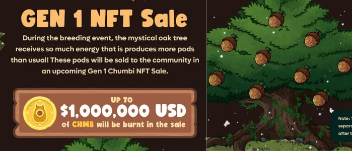 Chumbi Gen 1 NFT Sale