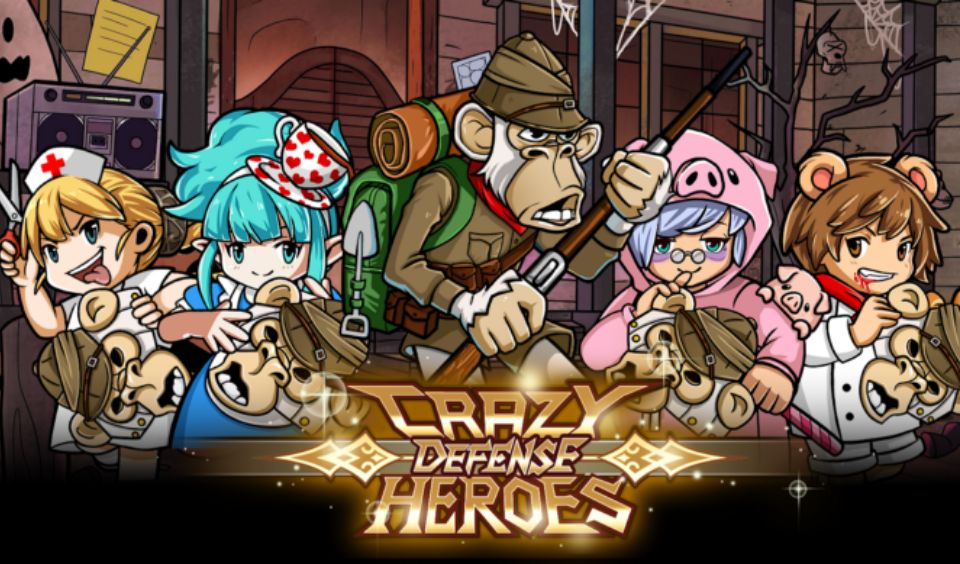 Crazy Defense Heroes Halloween Invasion