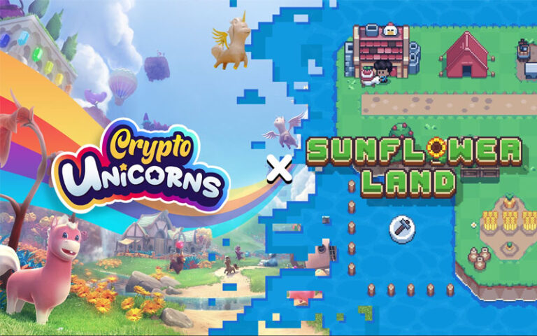 Friendship Blooms Between Crypto Unicorns and Sunflower Land