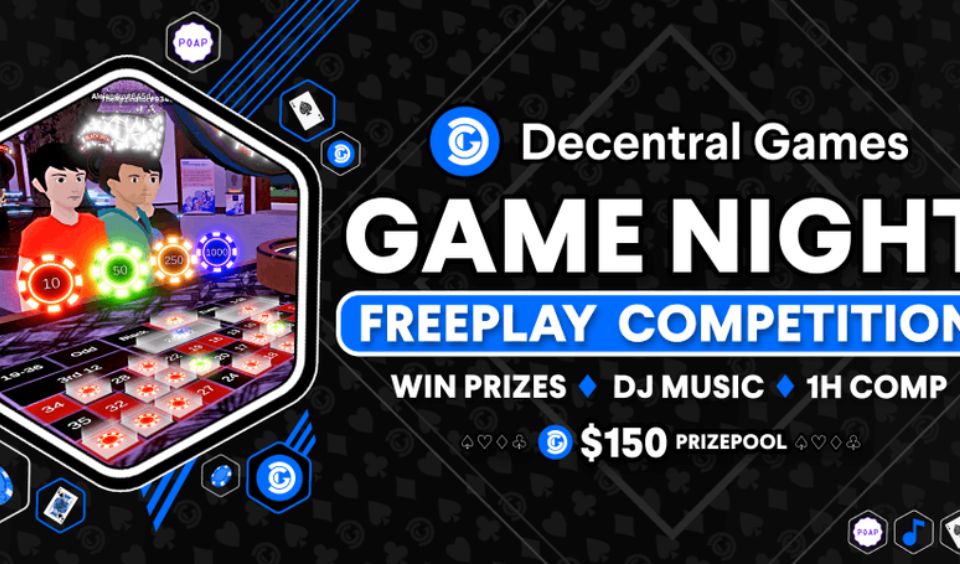 Decentral Games Free Games Night