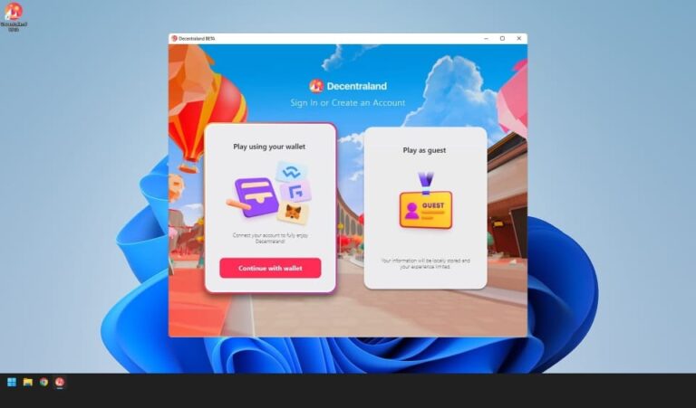 Decentraland Desktop Client Beta Launch