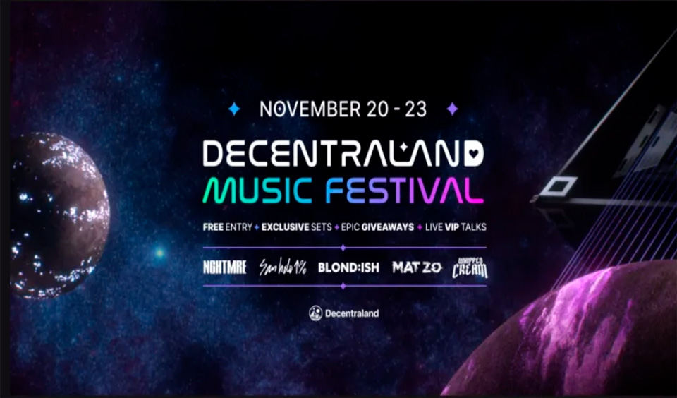 Decentraland Reveals Exciting Details about its Upcoming Music Festival '24