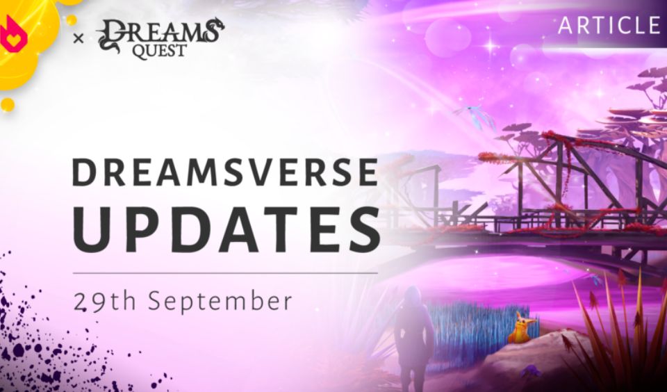 DreamsVerse September 29th Update