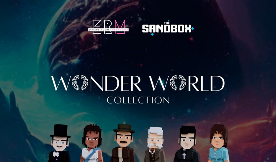 The Sandbox and ERM LABS Launch The Wonder World, the first-ever Escape Room IP Collection