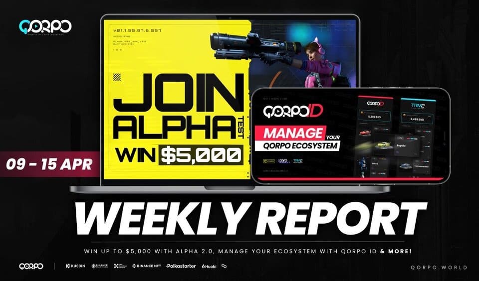QORPO Games Announces Crypto Citizen’s Alpha Test in Weekly Report