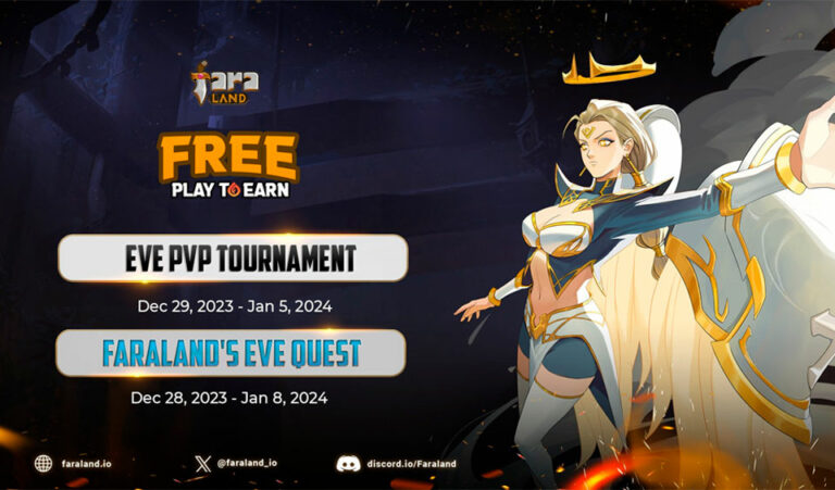 Faraland Unveils its Free Play to Earn Eve Event