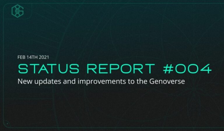 Genopets Status Report #004