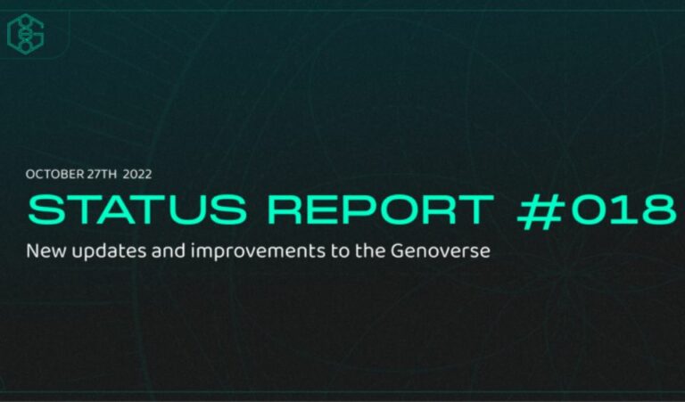 Genopets Status Report #018