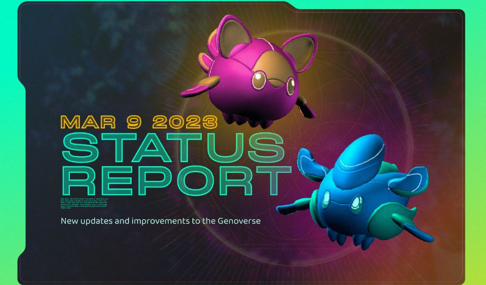 Genopets Status Report #022