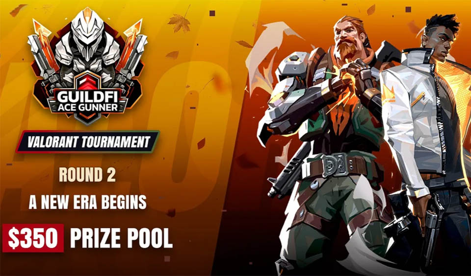 GuildFi Hosts $350 Valorant Tournament - Ace Gunner Round 2