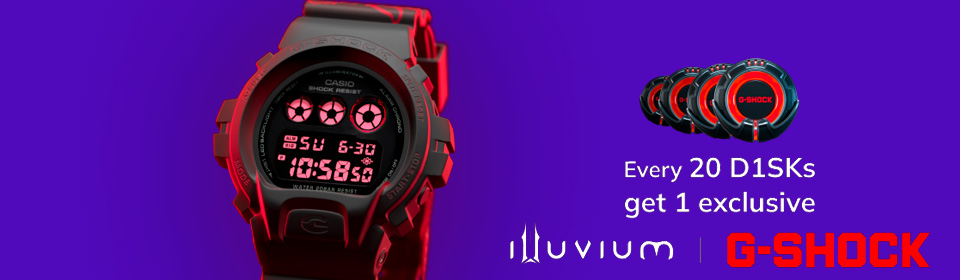 Illuvium Reveals New Details about the Upcoming G-SHOCK Wave 3 Collection