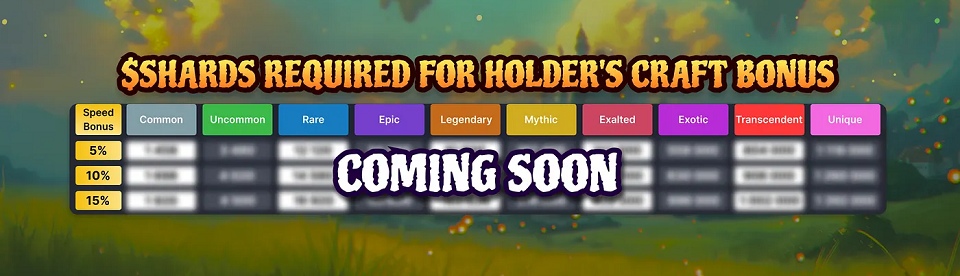 The $SHARDS Rush Event