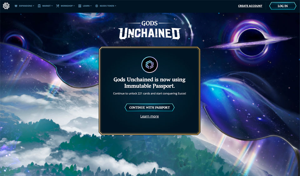 Gods Unchained Introduces Immutable Passport for Seamless Gaming Experience