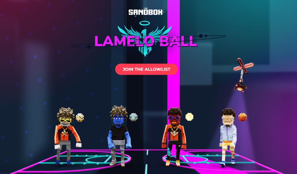 The LaMelo Ball Mint Goes Live on The Sandbox Marketplace