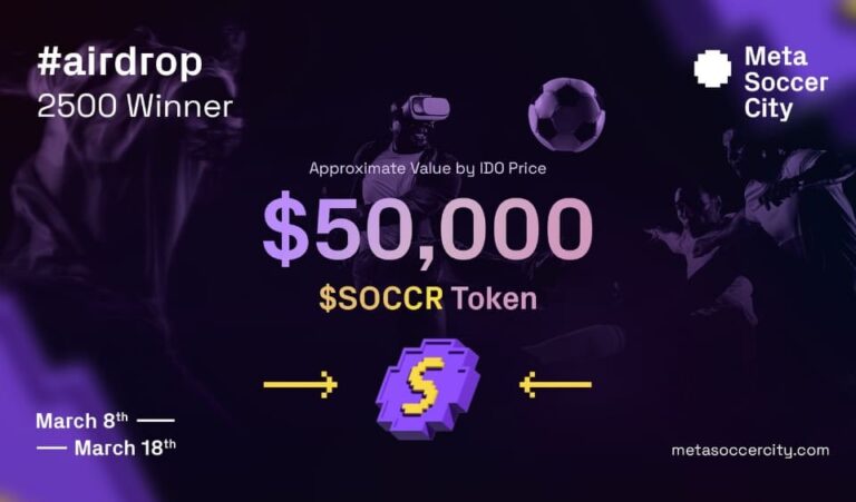 Meta Soccer City Airdrop Campaign