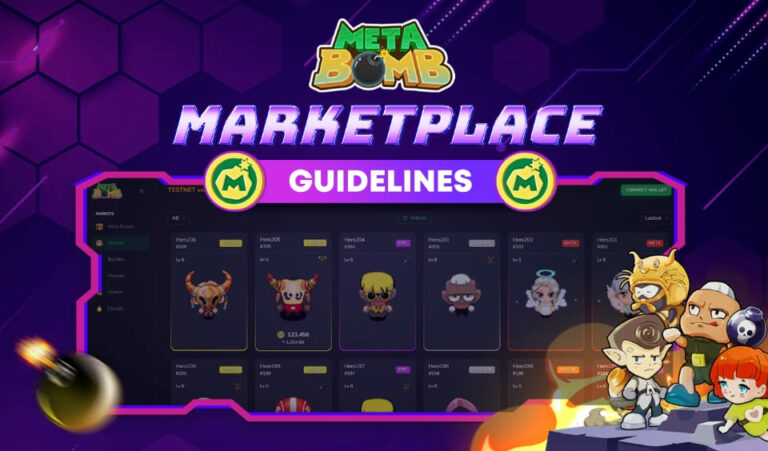 Metabomb Release Testnet Marketplace Guidelines