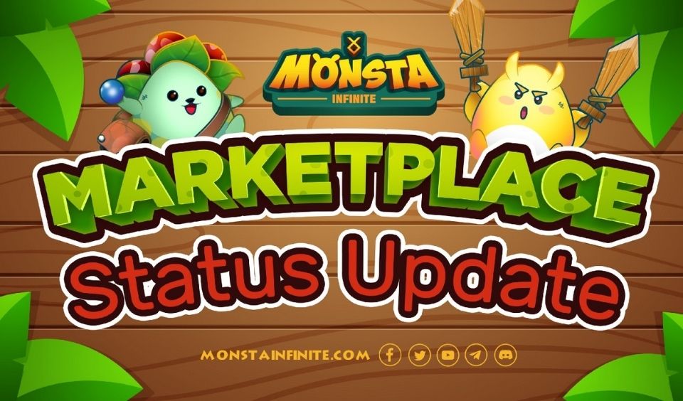 Monsta Infinite in-game marketplace status update