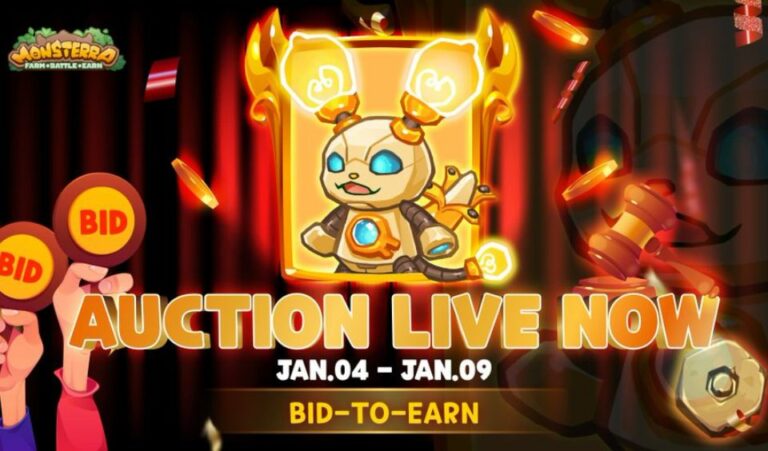 Monsterra NFT Auction
