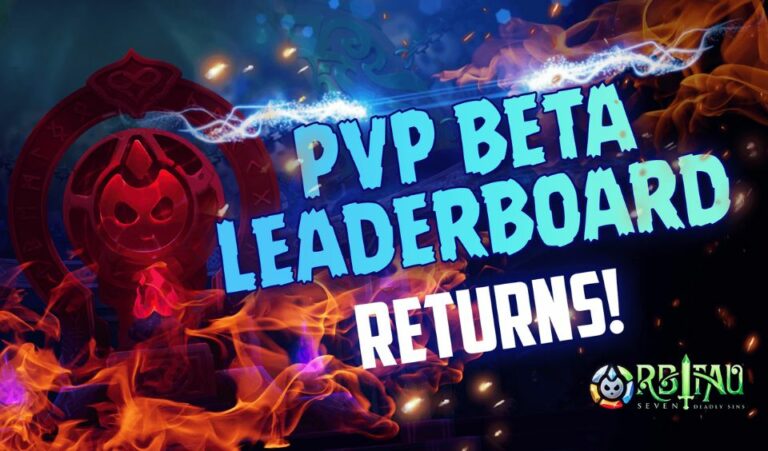 Orbitau Top PVP Leaderboard Beta Session 2