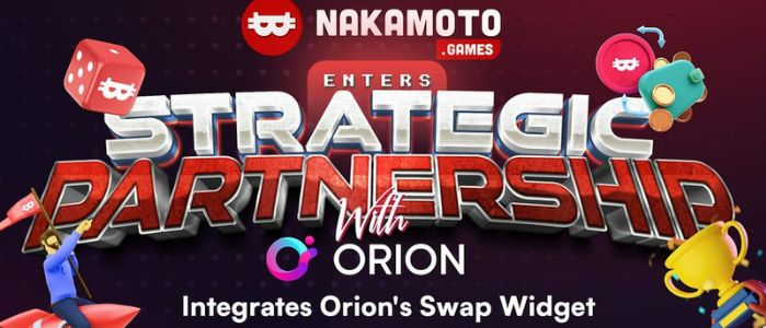 Orion Swap Widget Now on Nakamoto Games Website