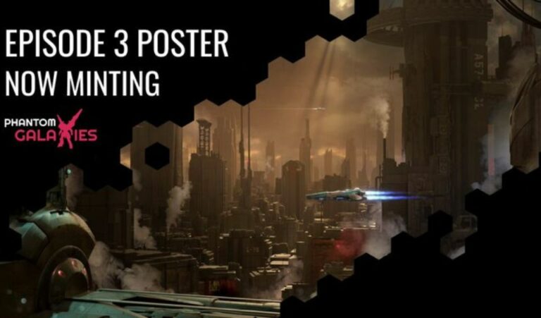 Phantom Galaxies Issues Poster 3 NFT Minting Guide