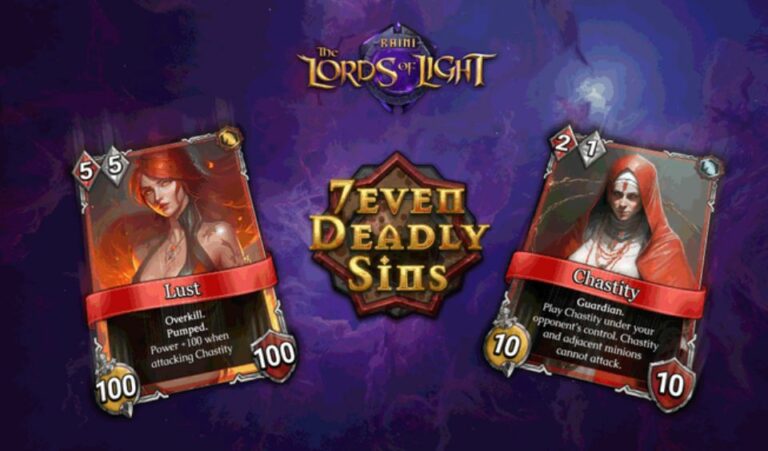 Raini Studios 7 Deadly Sins NFT Collection Mint