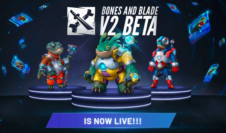 Revolve Games Launches Bones and Blade Beta V2