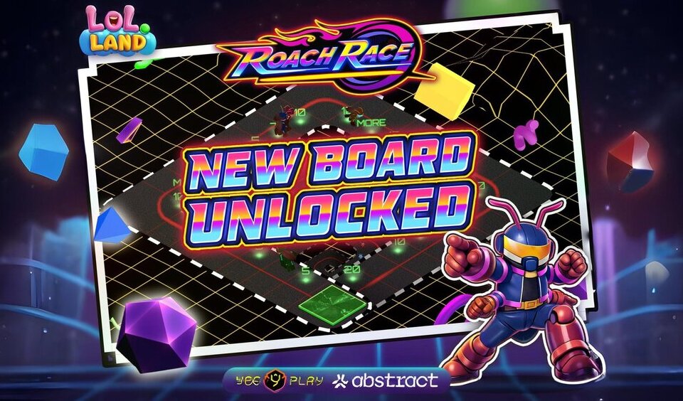 Roach Racing Board Debuts in LOL Land with High Returns