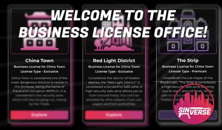 SinVerse License Sale