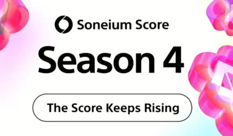 Soneium Score Season 4 Expands With New Partners, Added NFT Collections, and a Refined User Dashboard