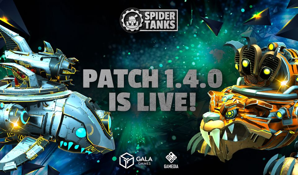 Spider Tanks Patch 1.4 Goes Live to Upgrade the Arena