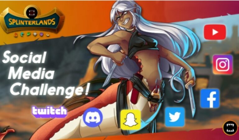 Splinterlands Weekly Social Media Challenge