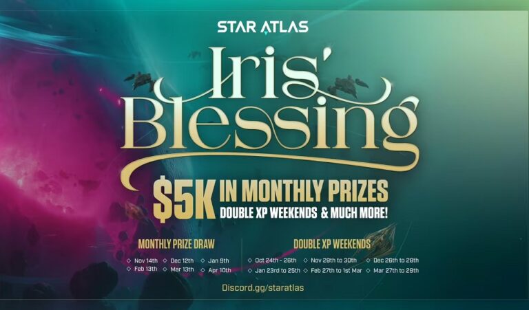 Star Atlas Launches Iris’ Blessing With Massive Rewards