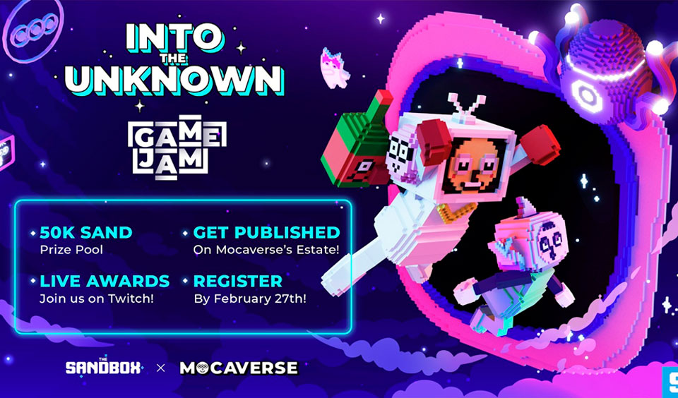 Mocaverse and The Sandbox Creators Present New Event: Into the Unknown