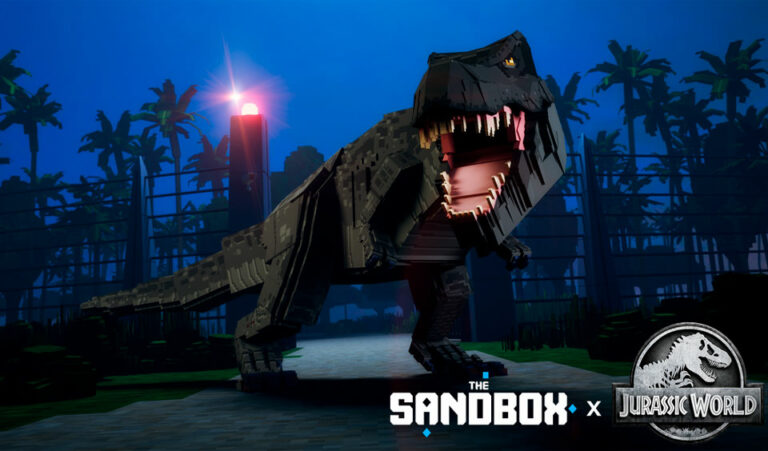 The Sandbox Presents New Games and Experiences in the Metaverse Featuring Jurassic World