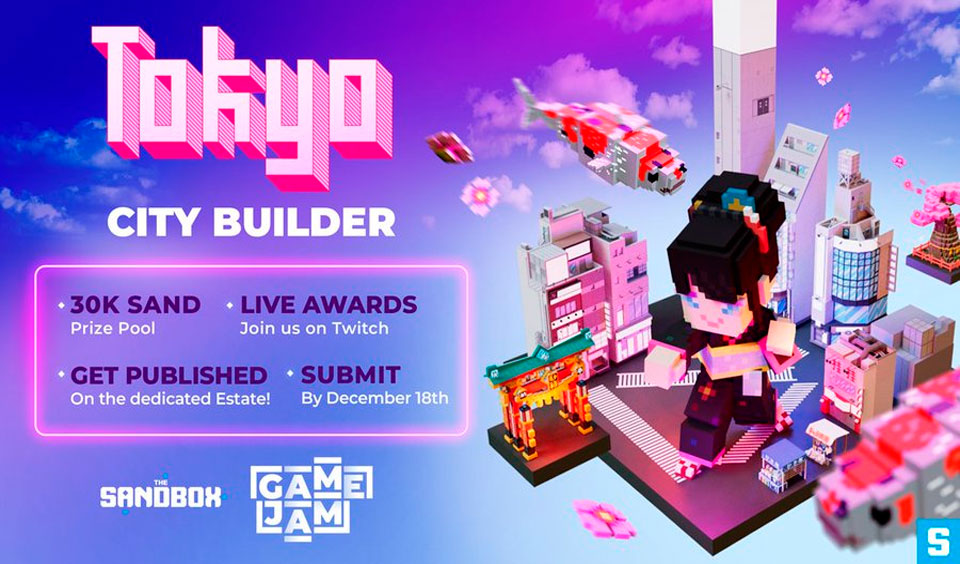 The Sandbox Launches 'City Builder: Tokyo': Celebrate Culture, Win Prizes, and Collaborate