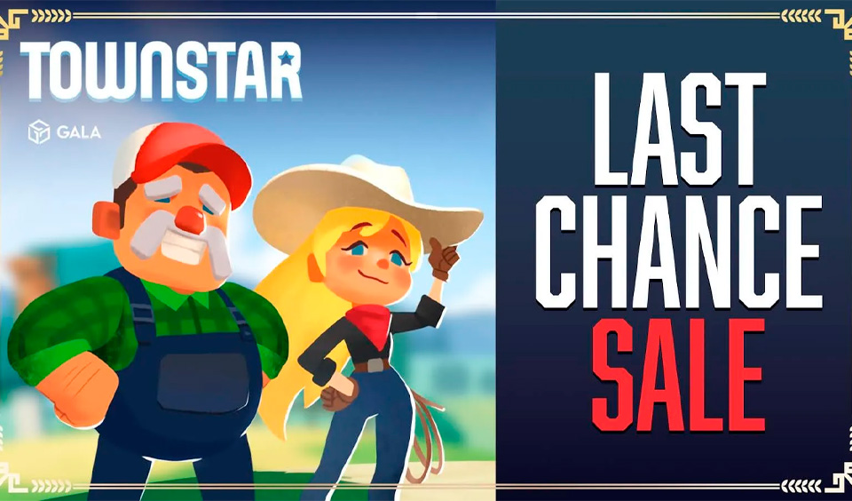 Gala Games' Town Star Exclusive NFTs Sale is About to End