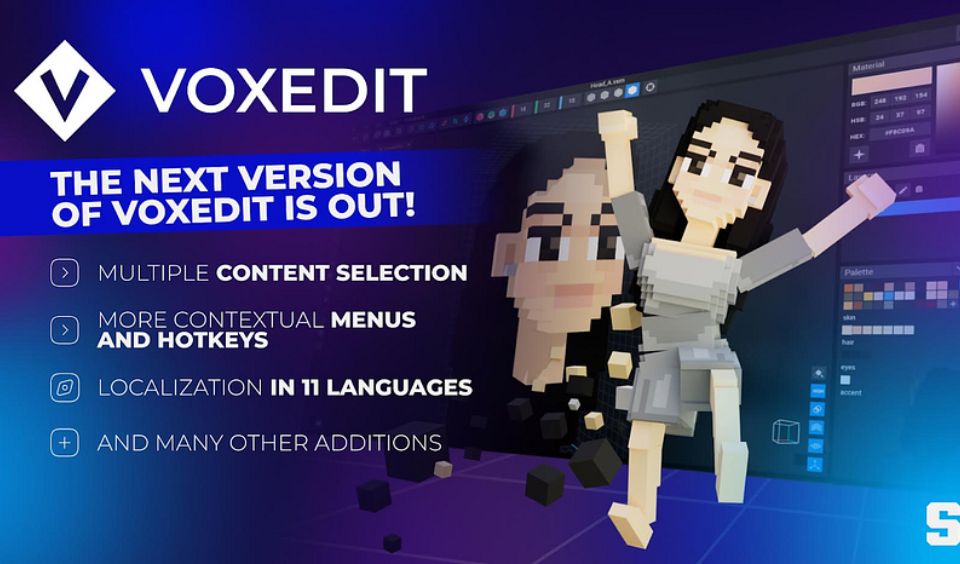VoxEdit New Version Launch