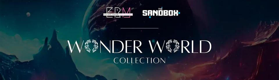 The Sandbox and ERM LABS Launch The Wonder World, the first-ever Escape Room IP Collection