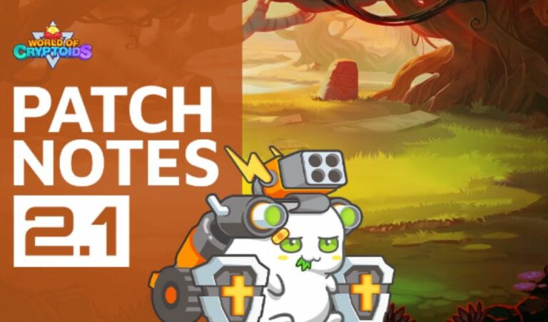 World of Cryptoids Patch Note 2.1